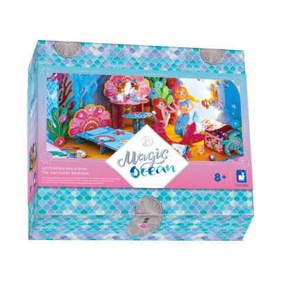 Kreatívna súprava DIY Vyrob si sám 3D Spálňa morskej panny Magický oceán Atelier Janod