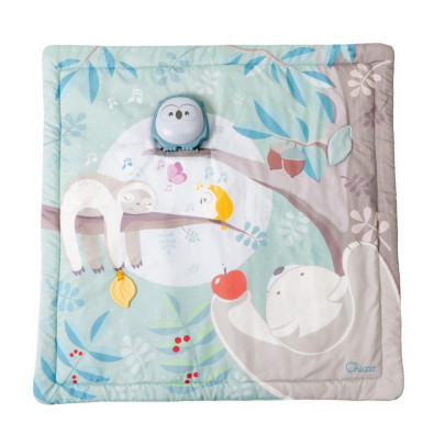 Deka hracia Sovička 2 v 1, 80 x 80 cm, 0 m+ Chicco
