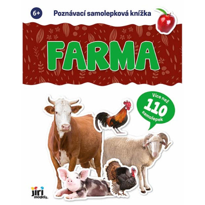 Poznávacia samolepková knižka Farma