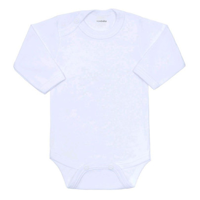 Body dlhý rukáv New Baby II biele
