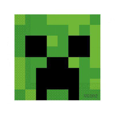 Obrúsky papierové Minecraft 33x33 cm/20 ks