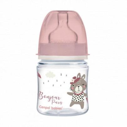 Fľaša so širokým hrdlom Bonjour Paris 120 ml Canpol