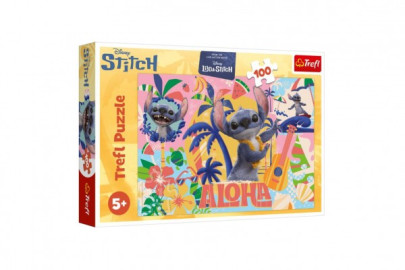 Puzzle Stitch a priatelia v akcii 100 dielikov 41x27,5 cm