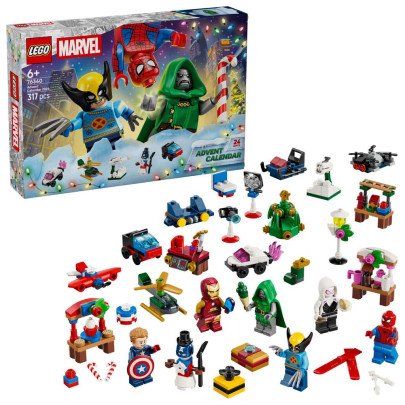 Adventný kalendár Marvel 2026 Lego