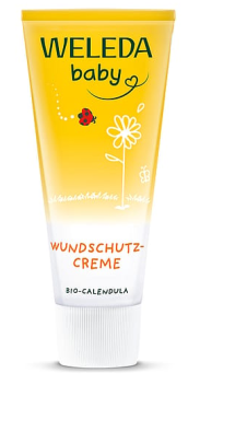Nechtíkový dojčenský krém na zadoček 30 ml Weleda