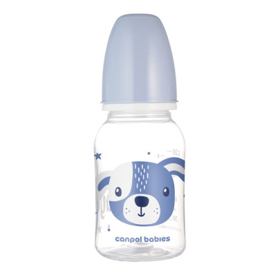 Fľaša úzkohrdlá Cute Animals 120 ml Canpol babies