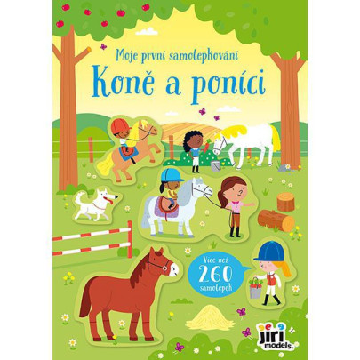 Moje prvé samolepkovanie Kone a poníky