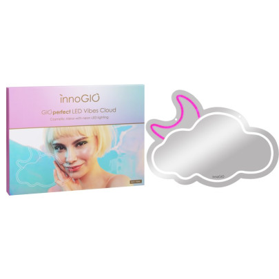 Zrkadlo s neónovým LED podsvietením Vibes Cloud GIO-759C