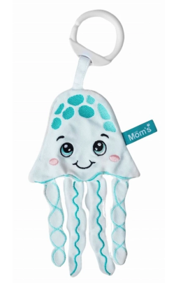 Závesná šuštiaca hračka Medúza MOMS CARE
