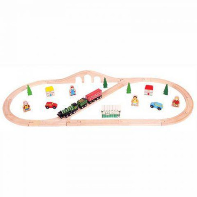 Drevená vláčikodráha Flying scotsman Bigjigs Rail