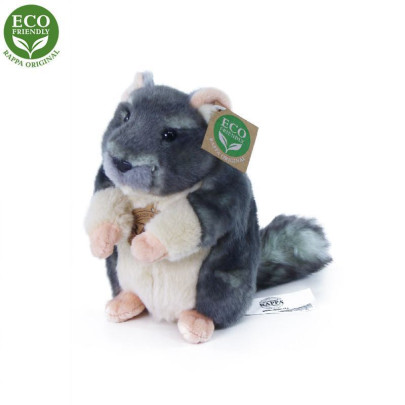 Plyšová činčila stojaca 15 cm Eco-Friendly Rappa