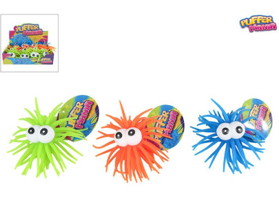 Loptička 4 cm strečový veľké oči Toys&Trends