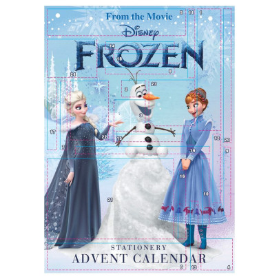 Adventný kalendár V2 papierenský Frozen