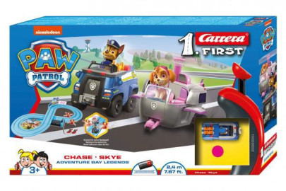 Autodráha Carrera First Tlapková Patrola 2,4 m + 2 autá Chase a Skye
