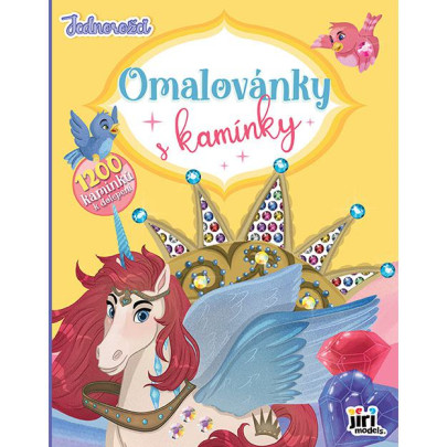 Omaľovánky s kamienkami Jednorožce