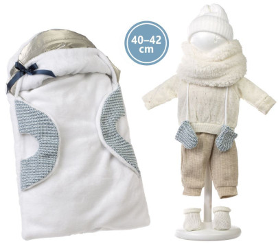 Obleček pre bábiku bábätko new born veľkosti 40-42 cm Llorens