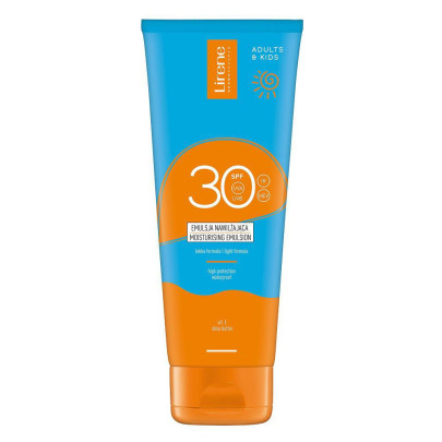 Lirene Hydratačná opaľovacia emulzia SPF30 200 ml