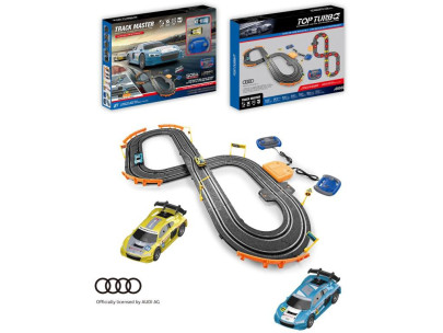 Autodráha s licenciou Audi na batérie, 97 x 66 cm