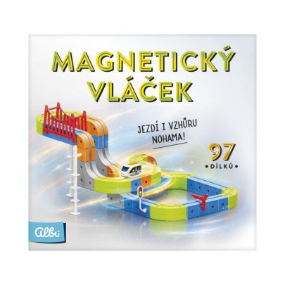 Magnetický vláčik 97 dielikov Albi