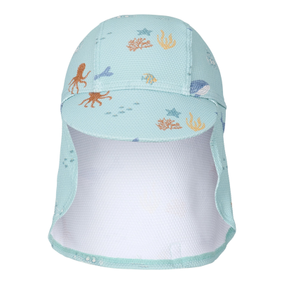 Plážová šiltovka s ochranou krku Ocean Friends Little Dutch