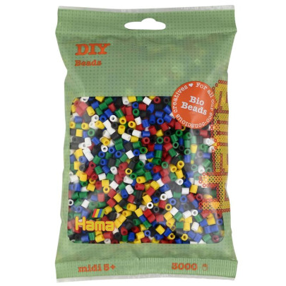Zažehľovacie korálky BIO mix 3000ks 191-198 Hama
