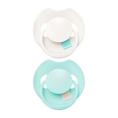Cumlík silikónový dynamický Prime Tutti Frutti 0 - 6 m 2 ks Lovi Lagoon/Mint Cream