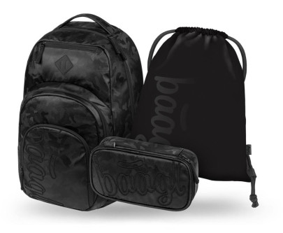 Set 3 Coolmate Onyx: batoh, peračník, sáčok Baagl