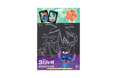 Vyškrabávacie obrázky Stitch 2 ks