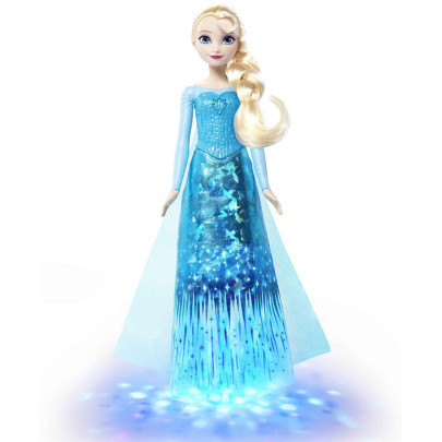 Anglicky spievajúca bábika Elsa so svetlami Frozen