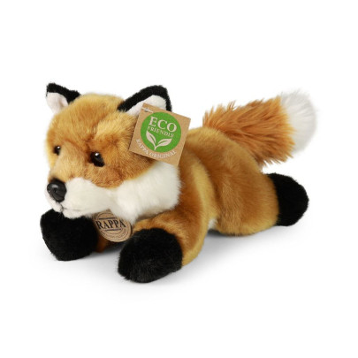 Plyšová líška ležiaca 20 cm Eco-Friendly Rappa