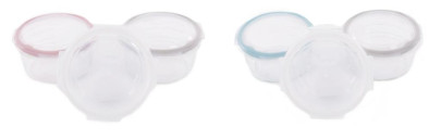 Sklenené misky s viečkami B-Glass Bowls 280 ml Bo Jungle