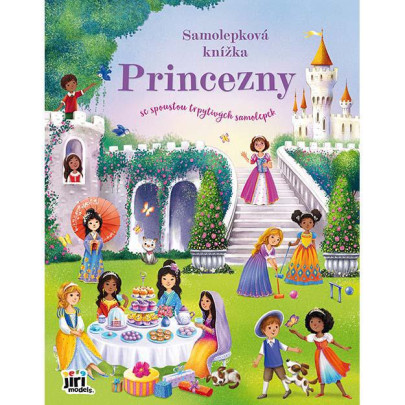 Veľká samolepková knižka Princezné