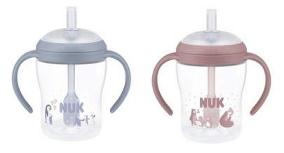 Dojčenská fľaša na učenie so slamkou 150 ml NUK Perfect Match
