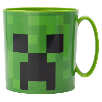 Mini hrnček 390 ml Minecraft zelený Creeper