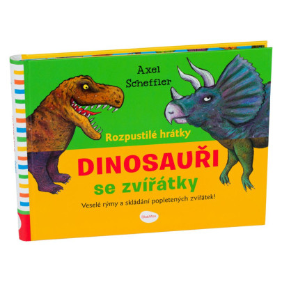 Rozpustilé hrátky dinosaury so zvieratkami