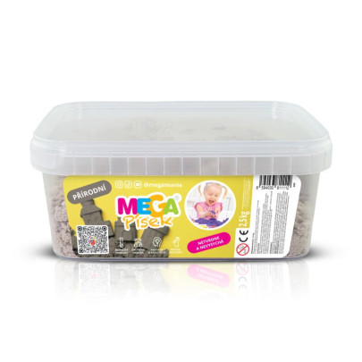 MEGApiesok v boxe prírodný 2,5 kg