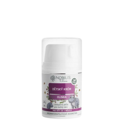 Ochranný detský krém Olinka 50 ml Nobilis Tilia