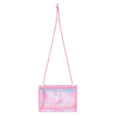 Peňaženka na krk Rainbow Unicorn Baagl