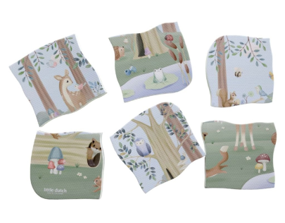 Puzzle penové do kúpeľa Forest Friends Little Dutch