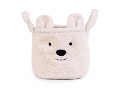 Kôš na hračky Teddy Off White 25 x 20 x 20 cm Childhome