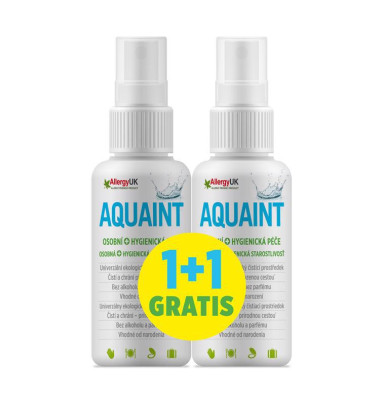 100% ekologická čistiaca voda 2 x 50 ml Aquaint