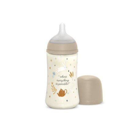 Dojčenská fľaša Wonderland 270 ml Fyziol prietok M Suavinex