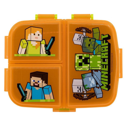 Olovrantový box s priehradkami 550 ml Minecraft