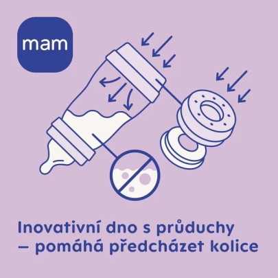 Detská antikoliková fľaša 160 ml Perfect Start 160 ml 0 m+ MAM