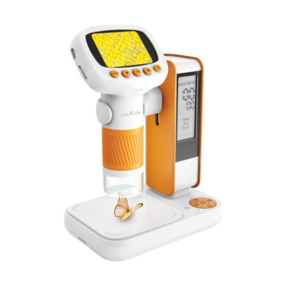 Detský mikroskop oranžový Maxlife MXDM-200