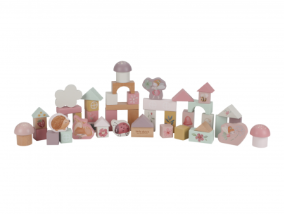 Kocky drevené 50 ks v tube Fairy Garden Little Dutch