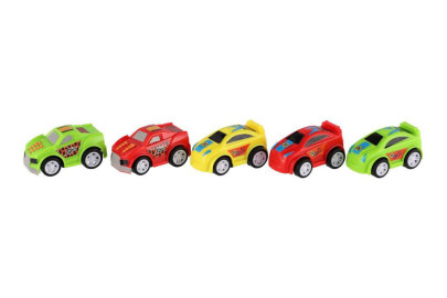 Guľa s prekvapením auto 5 cm na spätné natiahnutie