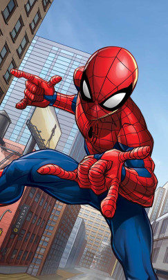 Detský froté uterák do škôlky Spider-man 30 × 50 cm
