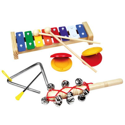 Hudobný set s trianglem 4 ks