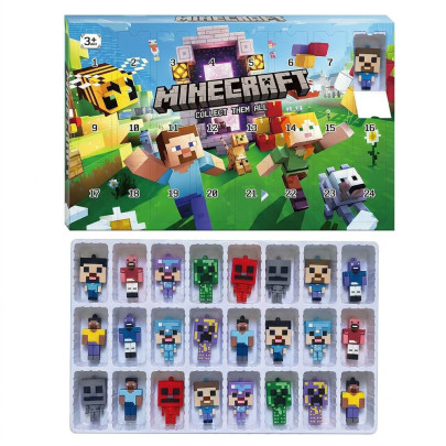 Adventný kalendár Minecraft Best christmas collection